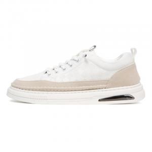 Низкие мужские скейтерские кеды Wit белого цвета