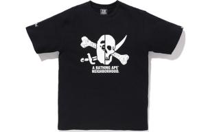 Футболка Neighborhood X BAPE X NBHD для мужчин A Bathing Ape