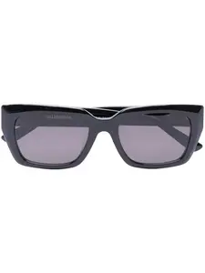 Солнцезащитные очки с логотипом Balenciaga, черный