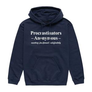 Мужская толстовка с капюшоном Procrastinators Anonymous Licensed Character