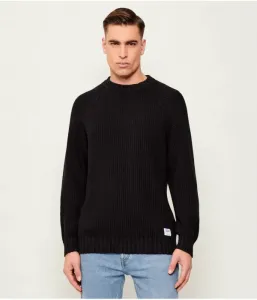 Свитер Сонни relaxed fit Hugo Blue, черный