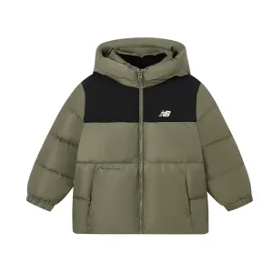 New Balance Пуховик армейского зеленого цвета для подростков Army Green Teenagers