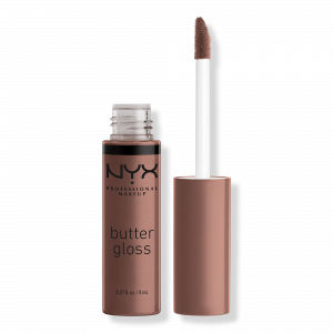 Нелипкий блеск для губ Butter Gloss NYX Professional Makeup, Cinnamon Roll (grey brown)