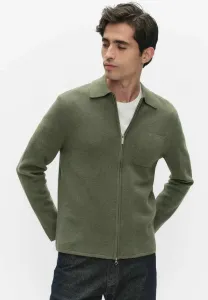 Кардиган wallace на молнии Bläck, Green Melange