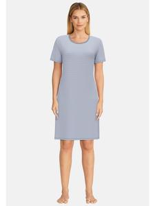 Ночная рубашка Голуэй в синюю полоску средней ширины Götzburg