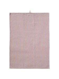 IB Laursen Кухонное полотенце LINEA, узкие полоски, фиолетовый, коричневый в деревенском стиле