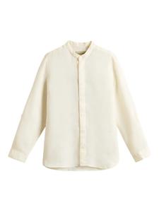 Woolrich льняная рубашка, нейтральный