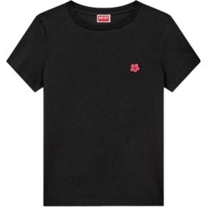 Футболка с вышивкой Boke Flower KENZO, черный