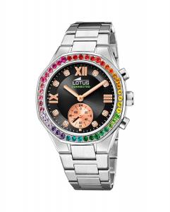 Женские часы 18924/6 Connected из серебристой стали LOTUS, серебро