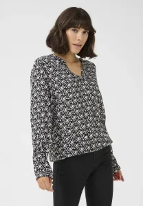 Блузка ditte Kaffe, Black Moonstruck Retro Print