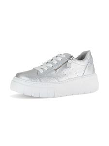 Кроссовки на шнуровке Gabor Fashion Sneaker low, серебряный