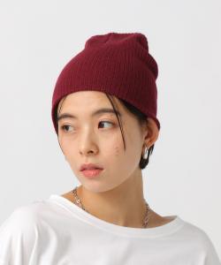 Вязаная шапка в рубчик Bayflow, цвет Bordeaux 38