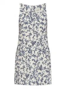 Платье мини Rue с принтом Baroque Posse, белый