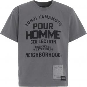 Футболка X Neighborhood с коротким рукавом-2 Yohji Yamamoto, серый