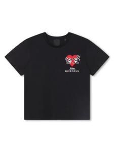 Givenchy Kids толстовка из органического хлопка с вышитым логотипом, черный