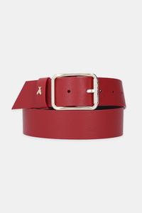 Кожаный ремень Patrizia Pepe, красный