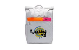 Рюкзак из ткани Regular Unisex Light Silver Nike, Bear Graffiti