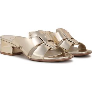 Сланцы Nuala Franco Sarto, gold faux leather