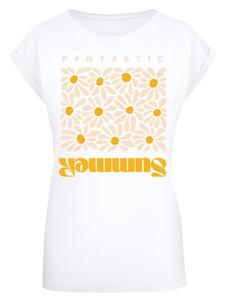 Рубашка F4NT4STIC Summer Sunflower, белый