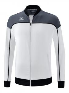 Тренировочня куртка erima, цвет weiß/slate grey/schwarz