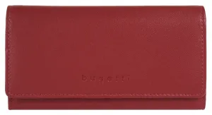 Кошелек bugatti "PUNTO", натуральная кожа, красный