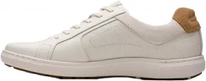 Мужские кроссовки Clarks Mapstone с шнуровкой, белый
