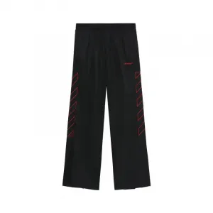 OFF-WHITE Черные повседневные брюки OFF WHITE