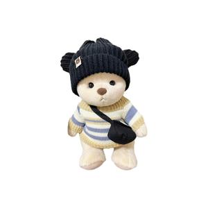 Jinnew Плюшевая кукла белый медвежонок размер M высота 30 см