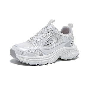 Дышащие массивные кроссовки Low Top женские POOQ, бежевый