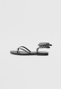 Сандалии с манжетой на щиколотке T-bar sandals Even&Odd, черный
