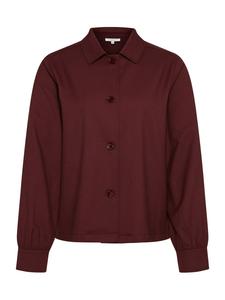 Bugatti Повседневная блузка с рукавами 1:1 бордового цвета