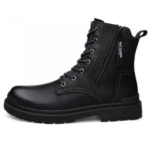 XIMO BULL Короткие мужские ботинки Martin 3 см, черные