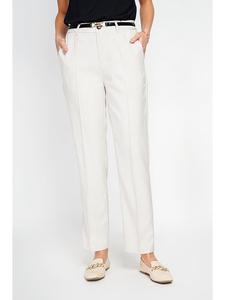 Тканевые брюки Le Jardin du Lin, кремовый
