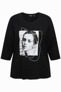 Топ Ulla Popken Shirt, черный