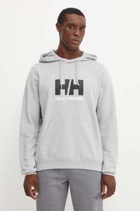 Толстовка с логотипом HH из хлопка Helly Hansen, серый