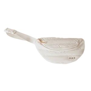 Женская поясная сумка белого цвета Pretty Simple