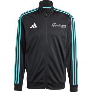 Курка Mercedes-AMG Dna для трека Adidas, черный/белый