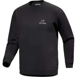 Свитшот с эмблемой Men's Arcteryx, черный