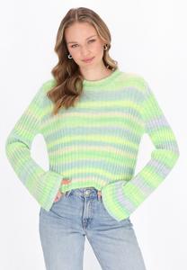 Джемпер myMo Jumper, Green Multicolor/Neon Green