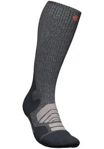 Спортивные носки Bauerfeind "Outdoor Merino Compression Socks", с компрессией, мужские, серый