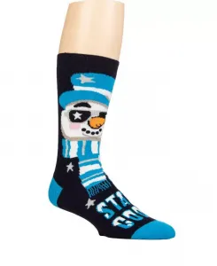 Мужские ультралегкие носки Eddie Festive Santa Crew Heat Holders, синий
