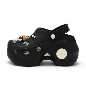 Cat power Клоги женские чёрные Rice Black Coal Ball, цвет Black (Rice Black Coal Ball)