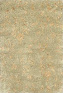 Ковер SAFAVIEH, 61 x 92 см, Soho Collection Sage / Rust SOH418D ручной работы из премиальной шерсти и вискозы