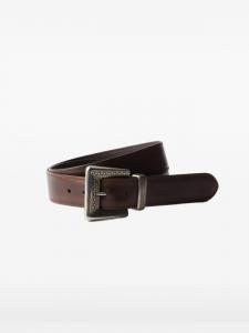 Кожаный ремень Prada, коричневый