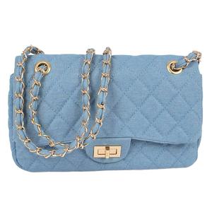 Женская стеганая клатч в джиме H&D Accessories, Denim