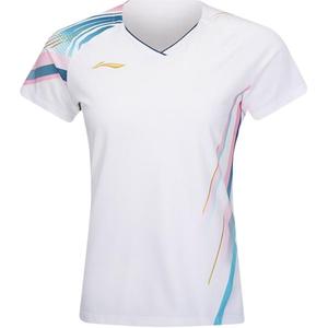 LINING Футболка женская стандартная белая