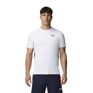 Футболка с коротким рукавом спортивная Castore CME30963, белый