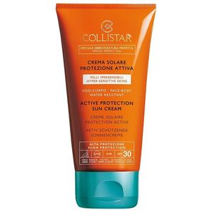 Солнцезащитный крем sun care active protection sun cream face - body Collistar, объем 150 мл