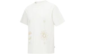 Футболка унисекс цвета айвори LiNing, слоновая кость