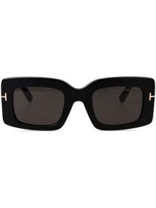 Солнцезащитные очки в прямоугольной оправе TOM FORD Eyewear, черный